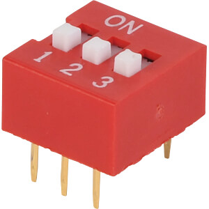 [10768] 6 Pin Slide Type 3 Row DIP Switch