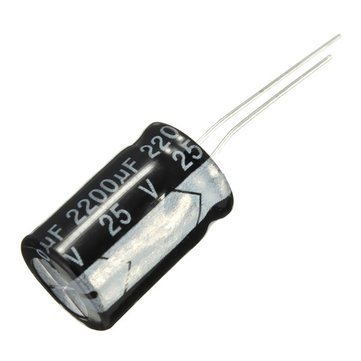 [10617] 2200uF 25V Electrolytic Capacitor