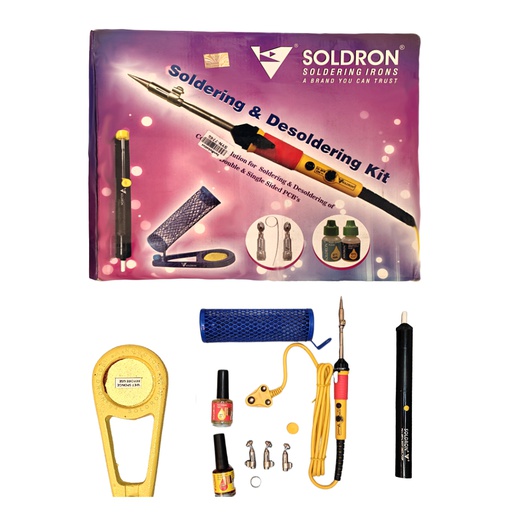 [7748] Soldron Soldering and Desoldering Kit