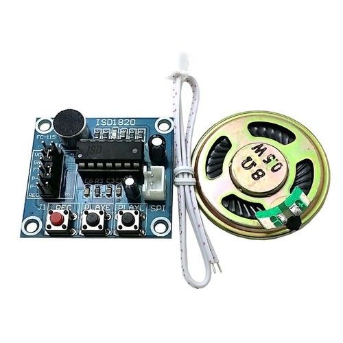 [3619] Voice recording with Playback Loudspeaker Module ISD1820