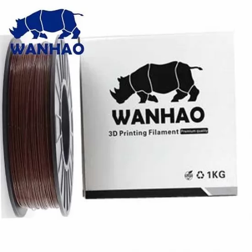 [7880] WANHAO PLA 3D Printer Filament 1.75mm Brown 1KG