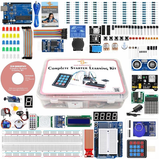 [2015] Arduino Uno Complete Starter Kit w/Detailed Tutorial by SunRobotics