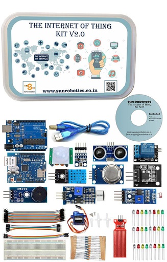 [2019] SunRobotics Starter Kit for Arduino IOT Projects with Ethernet Shield V2_0(Updated)