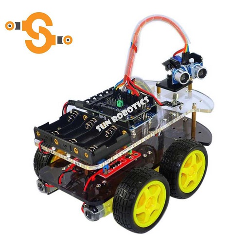[2020] Arduino Based 4WD Multiple Robot DIY Kit Unassembled/No Guide