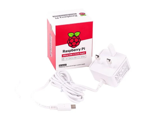[7761] Raspberry Pi 15.3W USB Type C Official Power Supply Adapter