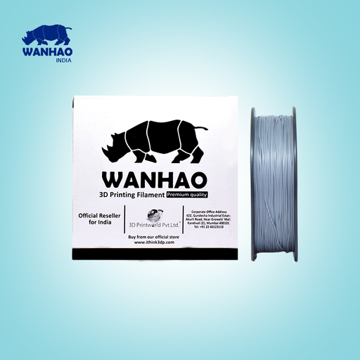 [1028] WANHAO PLA 3D Printer Filament 1.75mm Translucent Grey 1KG