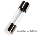 20 Amp 250V Glass Fuses Tubes 5x20mm