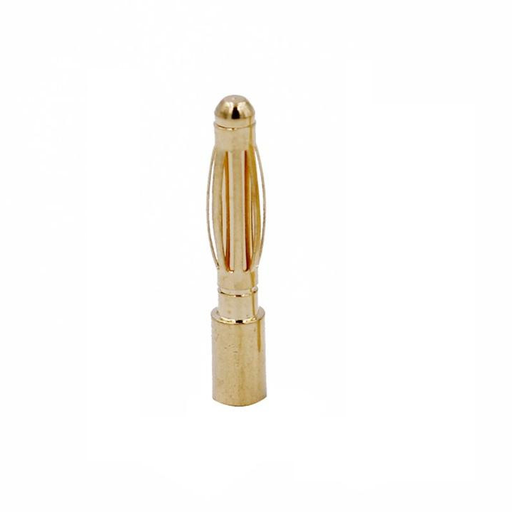 [10109] 3.5MM Gold Plated Bullet Connector - Male