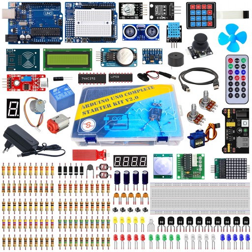 [9159] Arduino Uno Complete Starter Kit w/Detailed Tutorial by SunRobotics V2.0