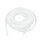 Spiral cable Transparent wrap Band 12 mm X 2 mtr Cable Sleeve, Cable Organizer for TV PC Home & Home