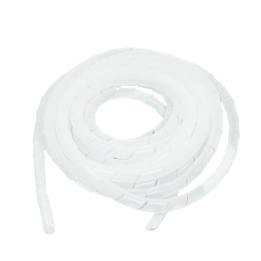 [3343] Spiral cable transparent wrap Band 9 mm X 1 mtr Cable Sleeve, Cable Organizer for TV PC Home &amp; Home