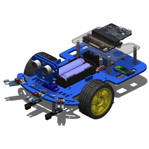 [9132] 2WD micro: bit Smart Car STEAM Educational Robotics Kit