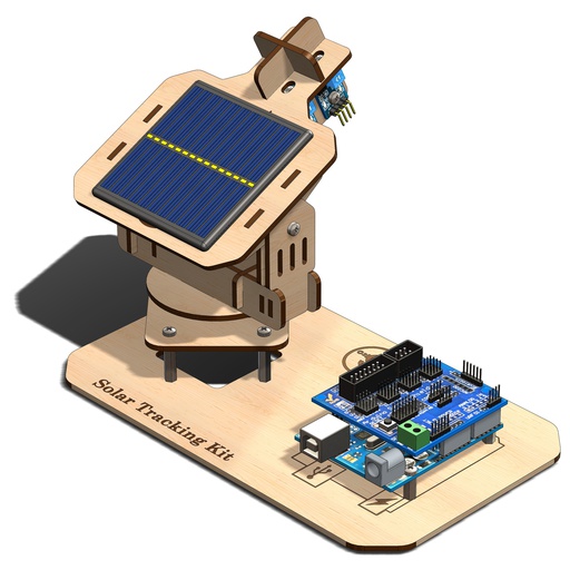 [9168] SunRobotics Arduino Based Dual Axis Smart Solar Tracker DIY STEM Educational Electronics Learning Kit