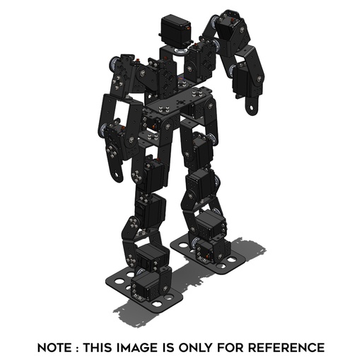 [9143] SunRobotics 17DOF Biped Humanoid Robot Chassis DIY Kit with Metal Geared Servo Motors (Unassembled)