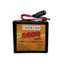 PulsEvo Power 18650 Li-Ion 6600mAh 12v 3S3P Protected Battery Pack