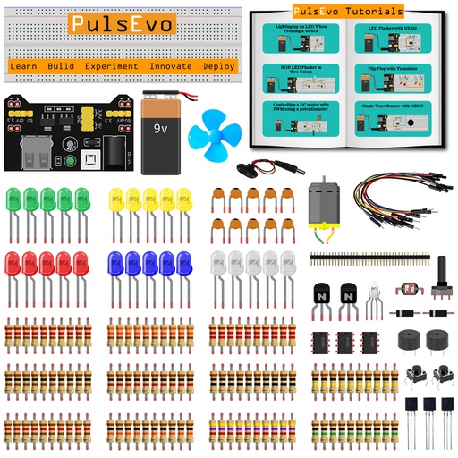 [2233] PulsEvo Electronics Super Starter Kit