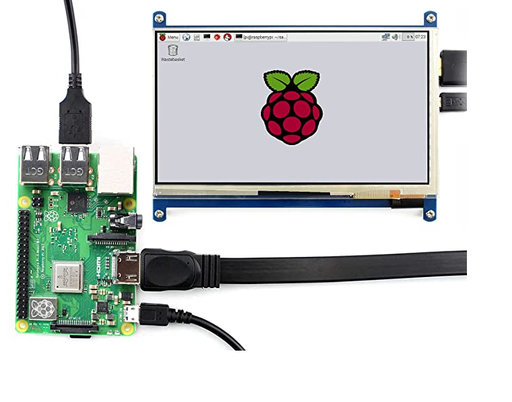 [7116] LCD Display 7 Inch Touch Screen HDMI For Raspberry Pi
