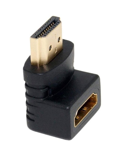[1110] L Type HDMI Male To Female Converter 90 Degree for Raspberry Pi by Generic
