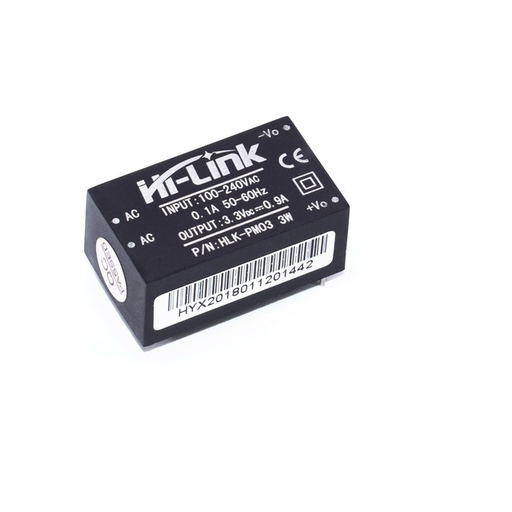 [6624] HLK-PM03 AC-DC 220V-3.3V Step-Down Power Supply Module by Hi-Link