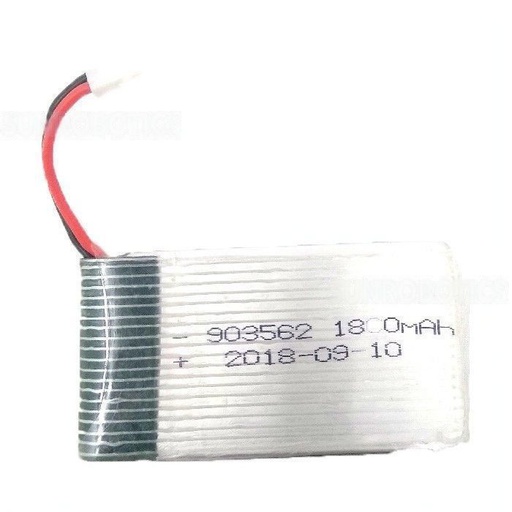[6209] LiPo Rechargable Battery High-Quality 3.7V 1800mAh Generic