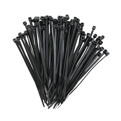 [9060] Nylon Flexible Black 100pcs Straps 100 mm x 2.5 mm Cable Tie