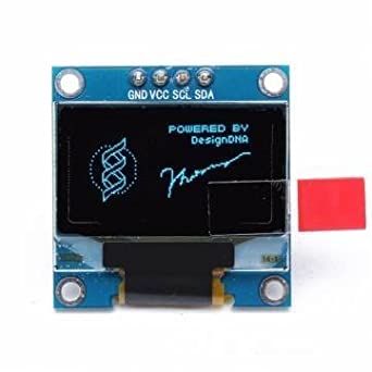 [7375] 0.96 Inch I2C/IIC 128x64 OLED Display Module 4 Pin